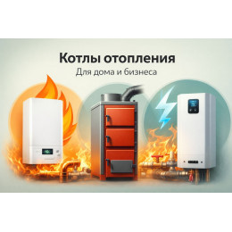 Котлы отопления для дома и бизнеса в Краснодаре